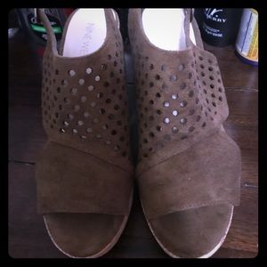 Nine West suede wedge